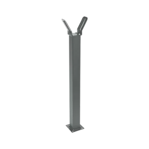 Descansa brazo para plumas de barrera vehicular