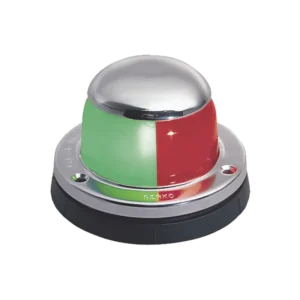 Luz Lateral de Navegación Roja con Carcasa Blanca