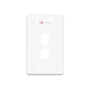 Placa de Pared Modular 10G MAX de 2 Salidas, Color