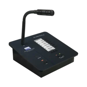 CONSOLA DE AVISOS MULTIZONA IP CON DISPLAY, MICRÓF