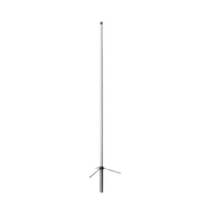 Antena base UHF, fibra de vidrio ajustable, rango