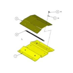 Adaptador de picos para barrera 1603-180 Permite a