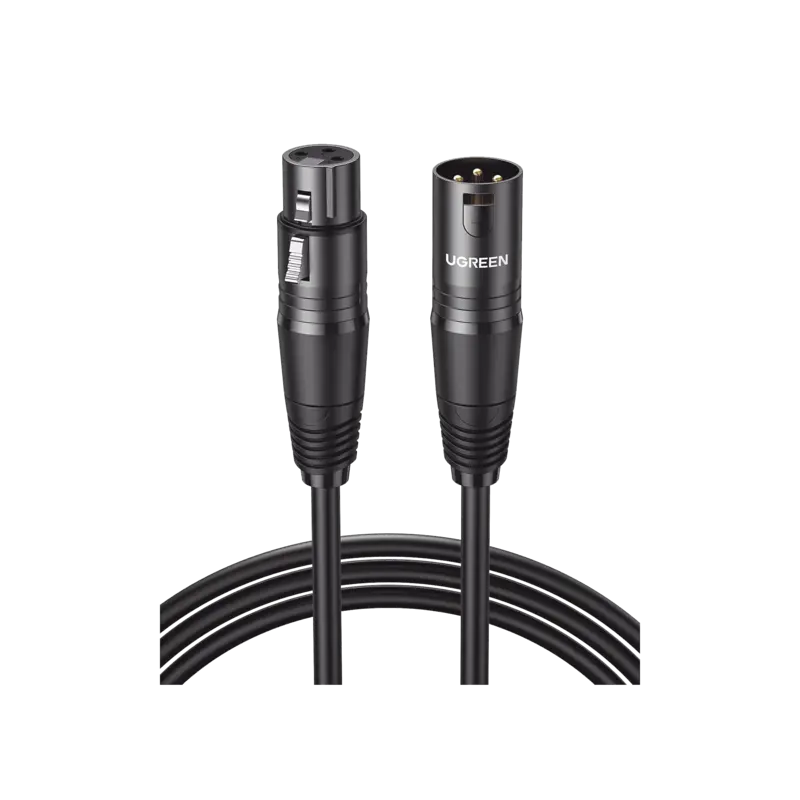 Cable para Micrófono XLR Tipo Canon Macho a Hembra - 10 Metr