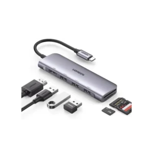 HUB USB-C Docking Station 6 en 1 - HDMI 4K@30Hz -