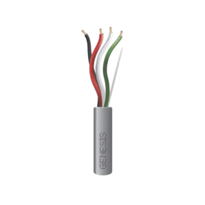 Bobina de 152 Metros Cable  4 x 16 AWG Color Gris