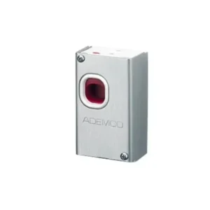 Botón de pánico con restablecimiento manual con cu