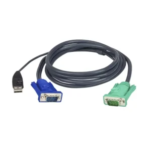Cable KVM - USB con SPHD - 3 en 1 - De 1.8 m