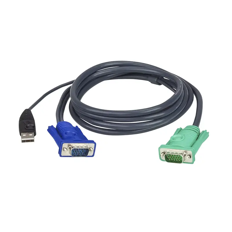 Cable KVM - USB con SPHD - 3 en 1 - De 1.8 m