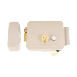 Cerradura Eléctrica Incluye Llave /Con Botón integ