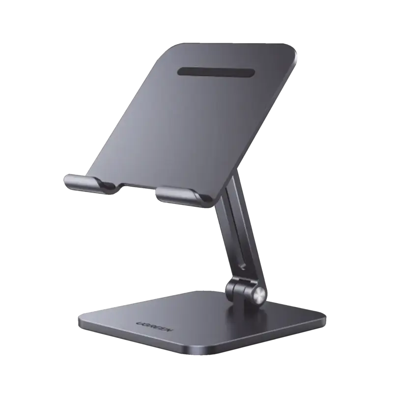 Soporte de Aluminio para IPad & Tablet - Plegable -Angulo Aj