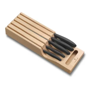 Portacuchillos de Cajón y 5 Cuchillos Swiss Classi