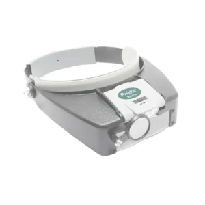 Lampara LED en correa frontal con lentes de aument