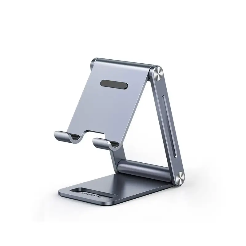 Soporte para Teléfono Celular de Aluminio - Angulo Ajustable