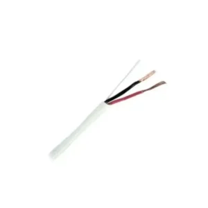 Bobina de 305 metros  2 x 18 AWG  Cable Blanco Par