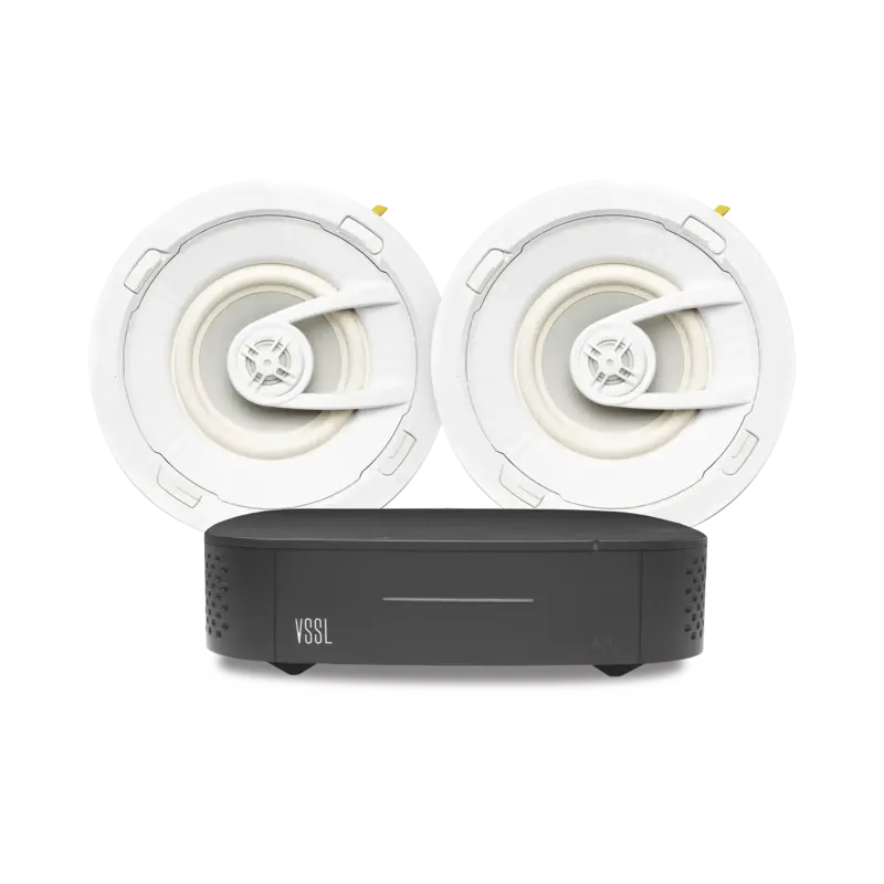 KIT Amplificador VSSL A1X - 2 Bocinas para Plafón de 7in Tru