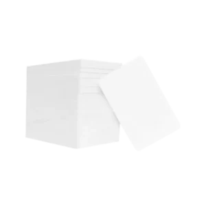 Paquete de 100 tarjetas PVC