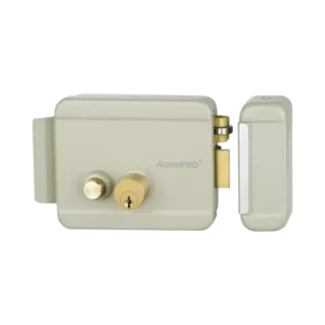 Cerradura Eléctrica con Botón de Salida/ Incluye L