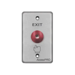 Botón tipo Hongo Redondo Color Rojo con LED Estéti