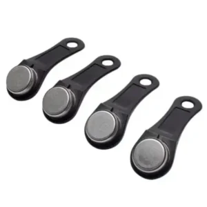 Ficha de contacto color negro para guardia, uso en