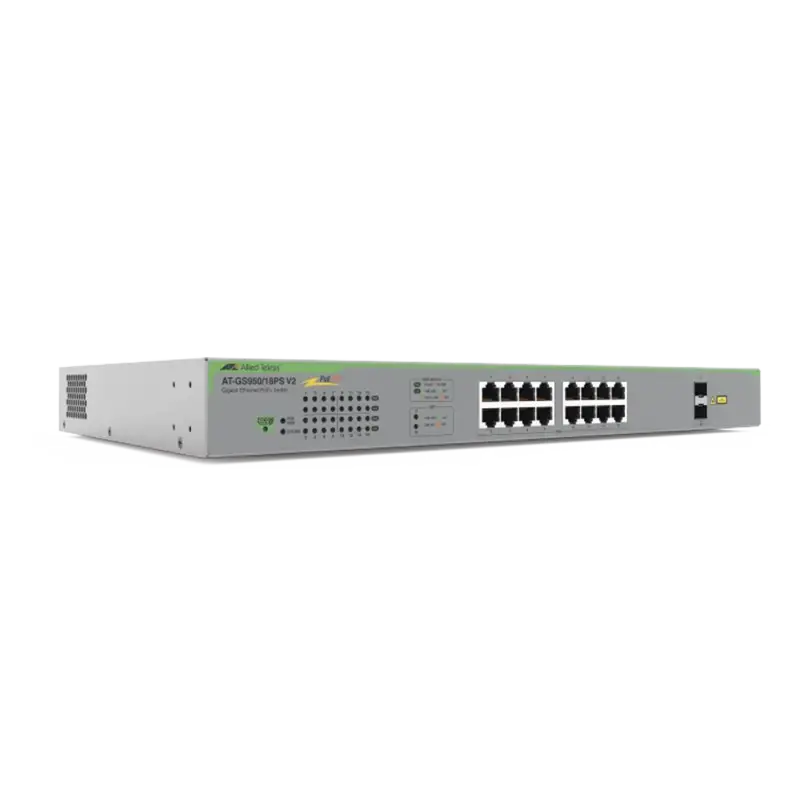 Switch PoE+ Gigabit WebSmart de 16 puertos 10-100-1000 Mbps