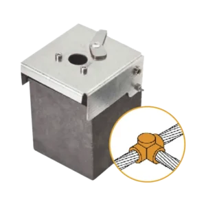 Molde de grafito horizontal unión en T horizontal