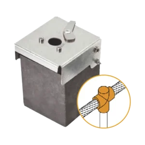 Molde de grafito vertical unión en T vertical de c