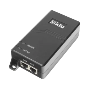 Inyector PoE Pasivo, 1 Gbps, 60 W, 55 Vcc, 100-240