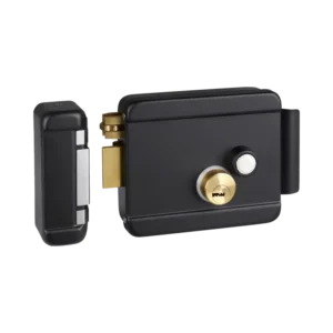 Cerradura Eléctrica con Botón de Salida Incluye Ll