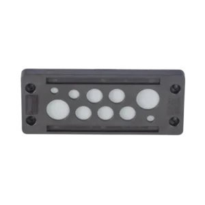 Pasacable de 10 Orificios de Marco Rectangular, IP