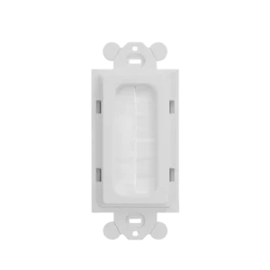 Placa de Pared Pasacables Tipo Cepillo, Estándar G