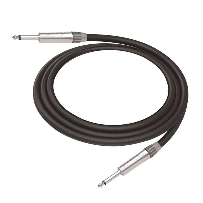 Cable de Audio - Plug 1-4 in a Plug 1-4 in Mono - Carcasa Cr