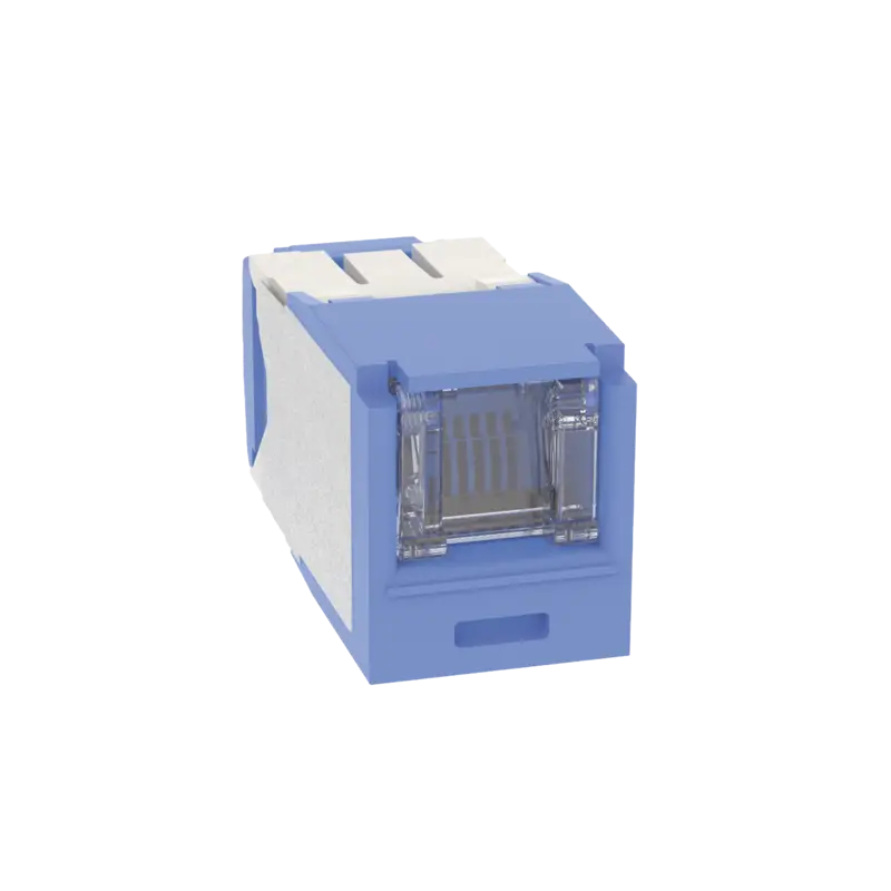 Conector Jack RJ45 Estilo TG con Ventana, Mini-Com