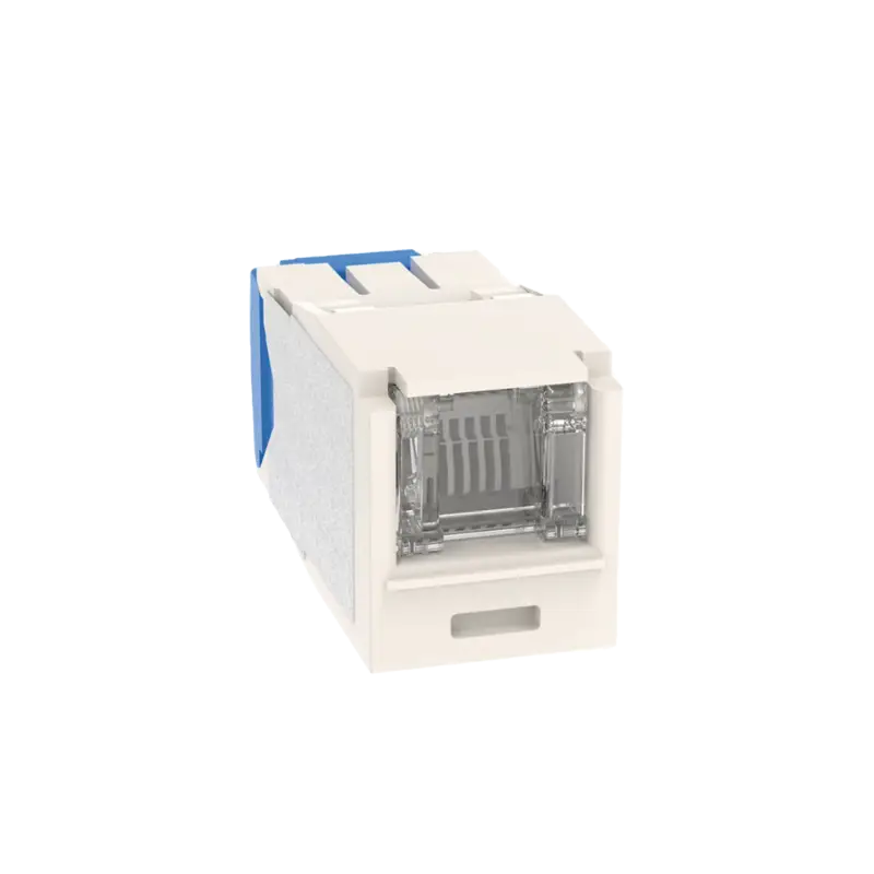 Conector Jack RJ45 Estilo TG con Ventana, Mini-Com