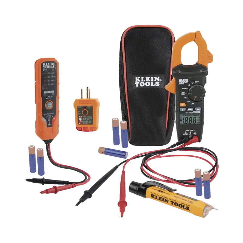 Kit de Prueba Eléctrica CL120+NCVT-3P+ET40+RT210