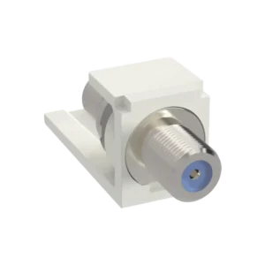 Módulo Acoplador Coaxial Tipo F, Mini-Com, de 75 O