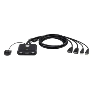 Switch KVM  USB FHD HDMI  de 2 puertos e