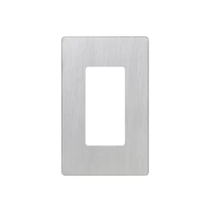 Placa de pared 1 espacio, diseño tipo metálico, pa