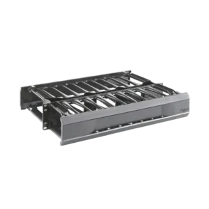 Organizador de Cables Horizontal CableTek, Doble F