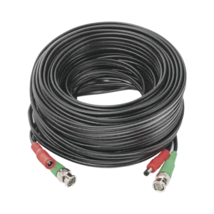 Cable coaxial BNC RG59 + Alimentación SIAMÉS 20