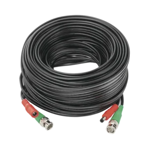 Cable coaxial BNC RG59 + Alimentación SIAMÉS 20