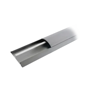 Ducto de media caña de aluminio, tramo de 2.5m de