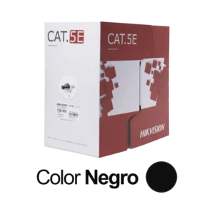 Bobina de Cable UTP 305 Mts Cat 5E 24 AWG Color Ne