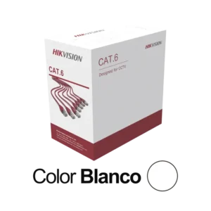 Bobina de Cable UTP 305 Mts Cat 6 24 AWG Color Bla