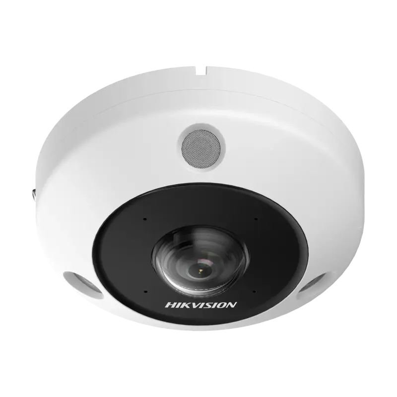 Fisheye IP 12 Megapixel - 180° - 360° - Dewarping - Lente In