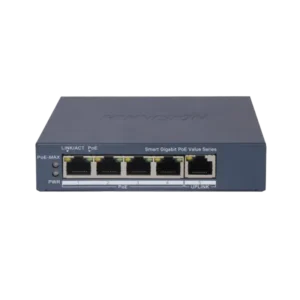 Switch Gigabit PoE+ Monitoreable 4 Puertos 1000 Mb