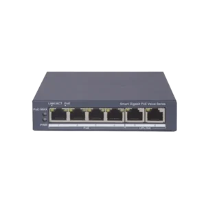 Switch Gigabit PoE+ Administrable 4 Puertos 1000 M