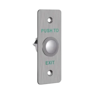 Botón de Salida Metálico Forma Rectangular Normalm