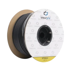 Carrete de Fibra Óptica Monomodo con conectores LC