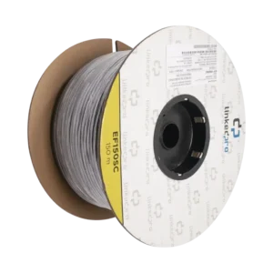 Carrete de Fibra Óptica Monomodo con conectores SC