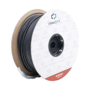 Carrete de Fibra Óptica Monomodo con Conectores SC